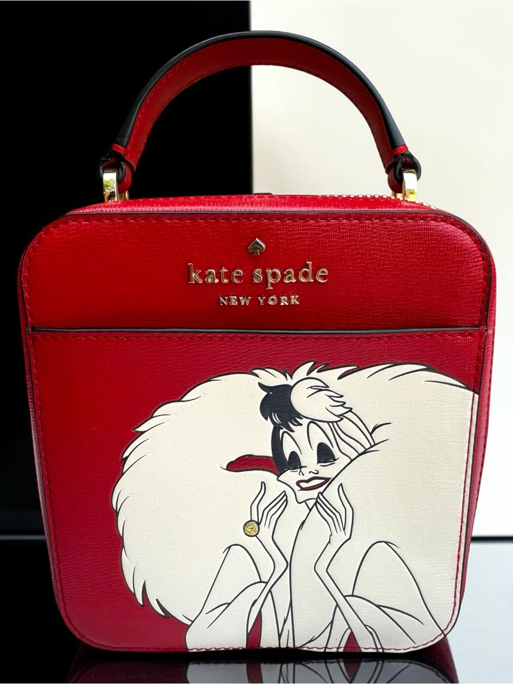 KATE SPADE x DISNEY Vanity Cruella Crossbody Bag. Detachable Strap. NWOT. - Picture 16 of 16